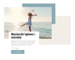 Wycieczki Lądowe I Morskie - Szablon E-Commerce