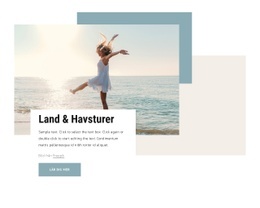 Land- Och Havsturer - E-Handelsmall