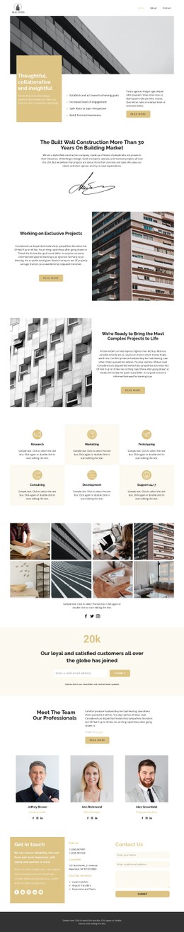 950 Architecture & Building CSS Templates
