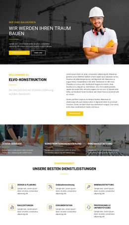 Bauen Sie Ihren Traum Industriell - HTML Writer