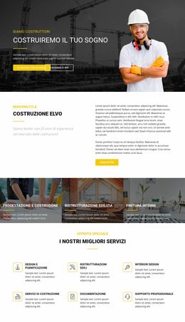 Costruisci Il Tuo Sogno Industriale - Modello Joomla Premium