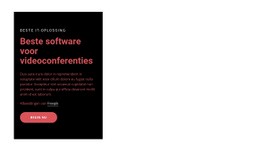 IT-Bedrijfsoplossingen - Responsieve Websitesjablonen