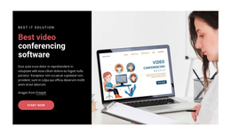 IT Business Solutions - One Page Template Inspiration