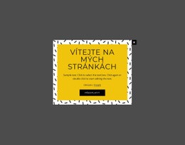 Přihlaste Se K Odběru Vyskakovacího Formuláře – Jednoduchá Šablona Webu