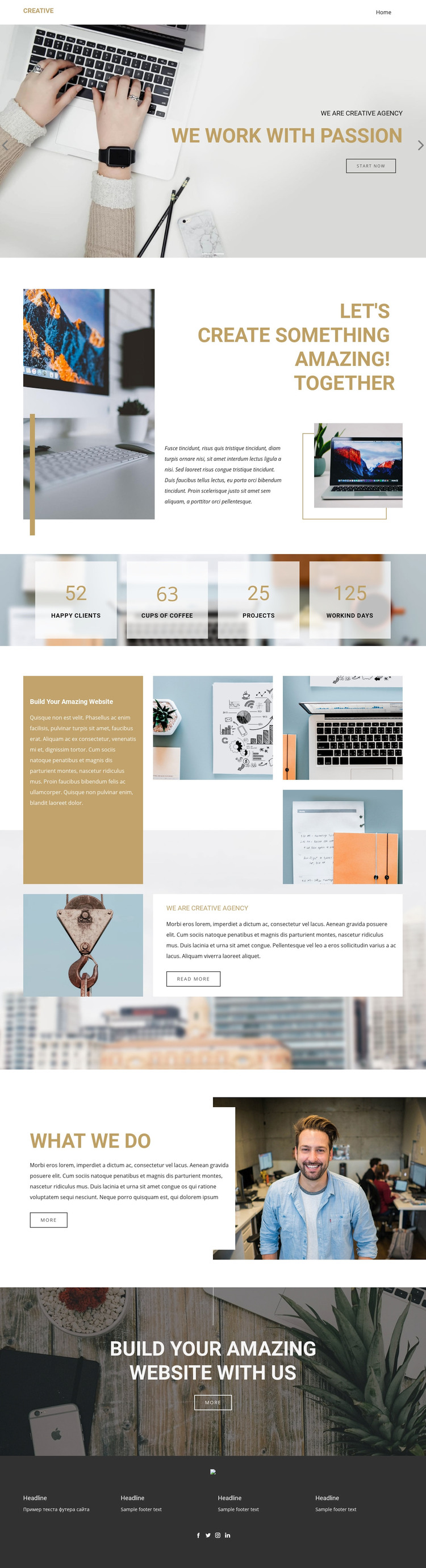 Exceptional creative designs Elementor Template Alternative