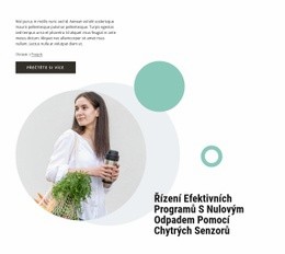 Responzivní Webová Šablona Pro Zero Waste Programy