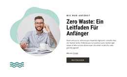 Kostenloses CSS Für Zero-Waste-Leitfaden