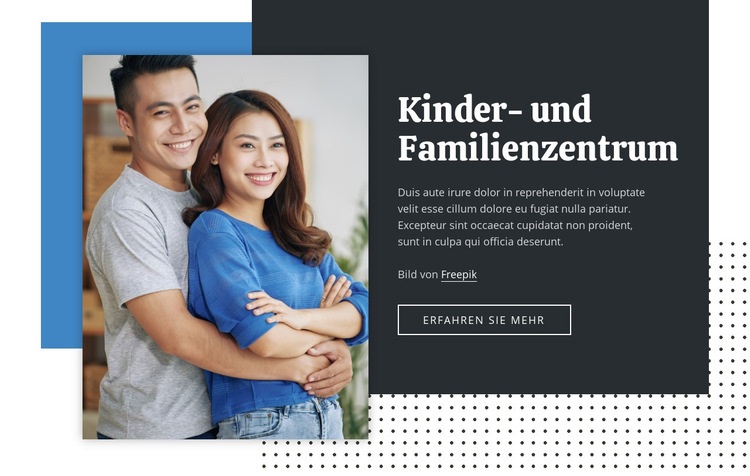 Familienmedizinisches Zentrum Eine Seitenvorlage