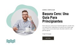 Guía De Basura Cero - HTML Web Page Builder