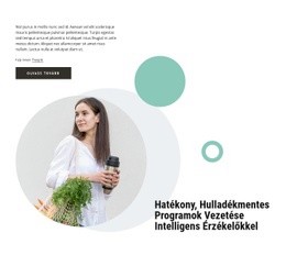 Weboldal Tervezés A Következőhöz: Hulladékmentes Programok