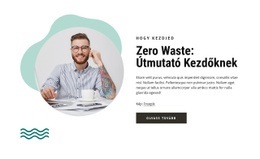 Nulla Hulladék Útmutató - Kreatív Többcélú Webhelytervezés
