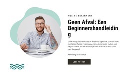 Gids Voor Nul Afval - HTML Web Page Builder