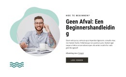 Gids Voor Nul Afval - Website-Ontwerp