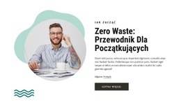 Przewodnik Po Zero Odpadów - Szablon Jednej Strony