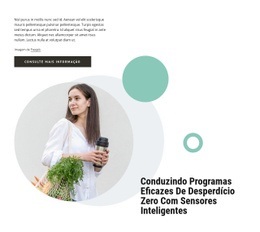 Design De Site Para Programas De Desperdício Zero