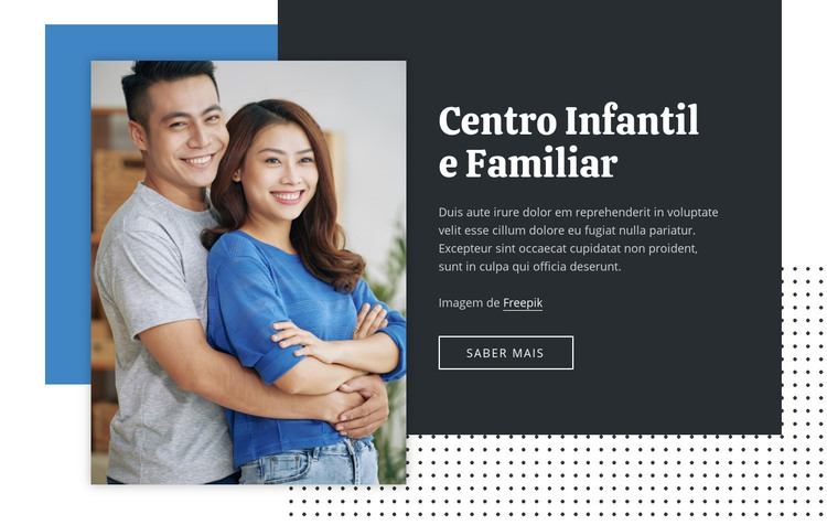 Centro de medicina familiar Modelo HTML
