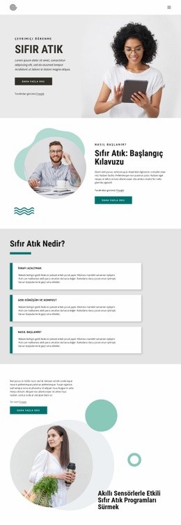 Sıfır Atık Kursları - Açılış Sayfası