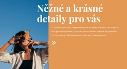 Krásné Módní Detaily – Online Šablony