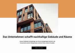 Gebäude Und Raum Schaffen - Kostenlose Zielseite, Vorlage HTML5