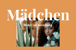 WordPress-Site Für Make-Up Anleitung