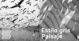 Fondo De Estilo Gris - Tema Personalizado De WordPress