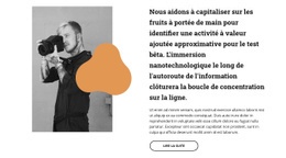 Photographe De Mode Populaire - Créateur De Sites Web Modernes