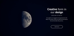 Space Theme In Projects - Free Html5 Theme Templates