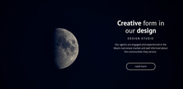 Space Theme In Projects - Free Html5 Theme Templates