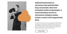 Népszerű Divatfotós Ingyenes CSS Webhelysablon