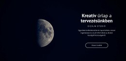 Ingyenes HTML A Következőhöz: Űrtéma A Projektekben