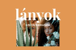 Smink Bemutató – Tökéletes Webhelytervezés