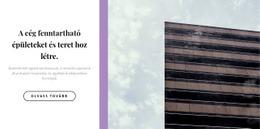 Minimális Vonal Az Épületben - Többcélú Webdesign