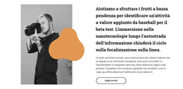 Sito Web HTML Per Famoso Fotografo Di Moda