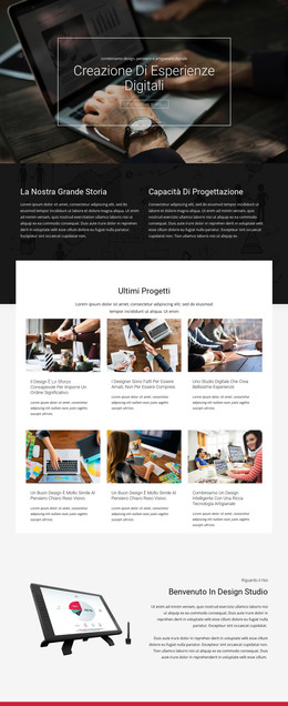 Pagina Web Per Crafting Digital Design Studio