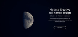 Tema Spaziale Nei Progetti - Modello Di Pagina HTML