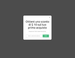 Primo Popup Di Acquisto