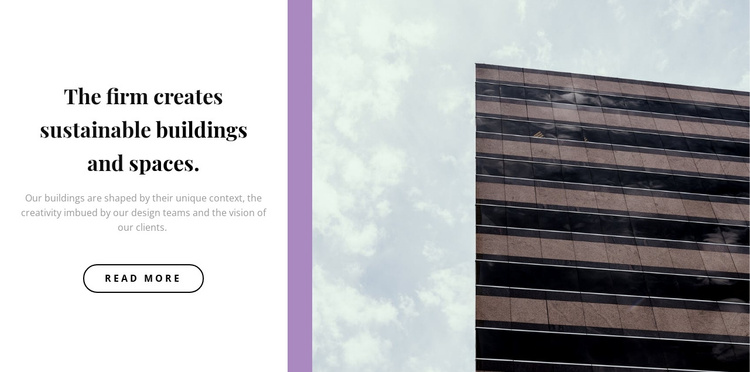 Minimal line in building Joomla Template