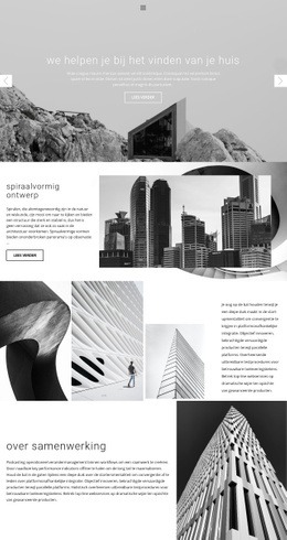 Architectuur Ideale Studio - Responsieve HTML5-Sjabloon