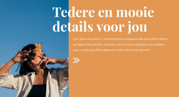 Mooie Modedetails - Gratis Joomla-Sjabloon