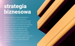 Nowa Strategia Biznesowa - Makieta Projektu Strony Internetowej