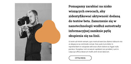 Popularny Fotograf Mody - Uniwersalny Motyw WordPress