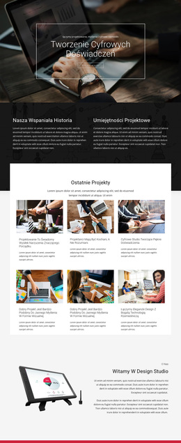 Crafting Digital Design Studio - Darmowy Motyw WordPress