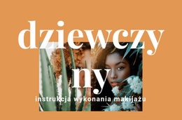 Instrukcja Wykonania Makijażu Darmowy Szablon CSS