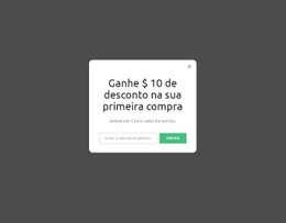 Primeiro Pop-Up De Compra