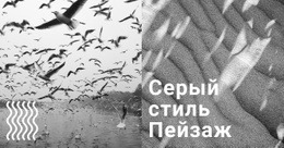 Серый Стиль Фона – Бесплатный Макет Сайта