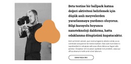 Popüler Moda Fotoğrafçısı - HTML5 Şablonu