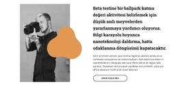 Popüler Moda Fotoğrafçısı Web Şablonları