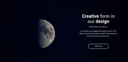 Space Theme In Projects - Ultimate Website Design