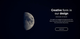 Space Theme In Projects Company Wordpress