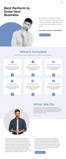 Business Way - Free HTML Template